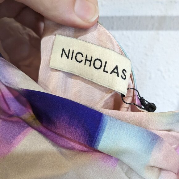 Nicholas Brielle Draped Asymmetric Gown - Picture 12 of 15